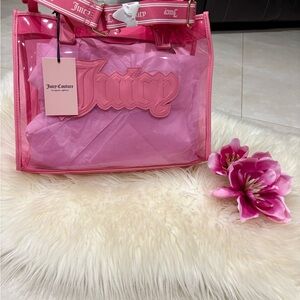 Juicy Couture Vibrant Pink Tote